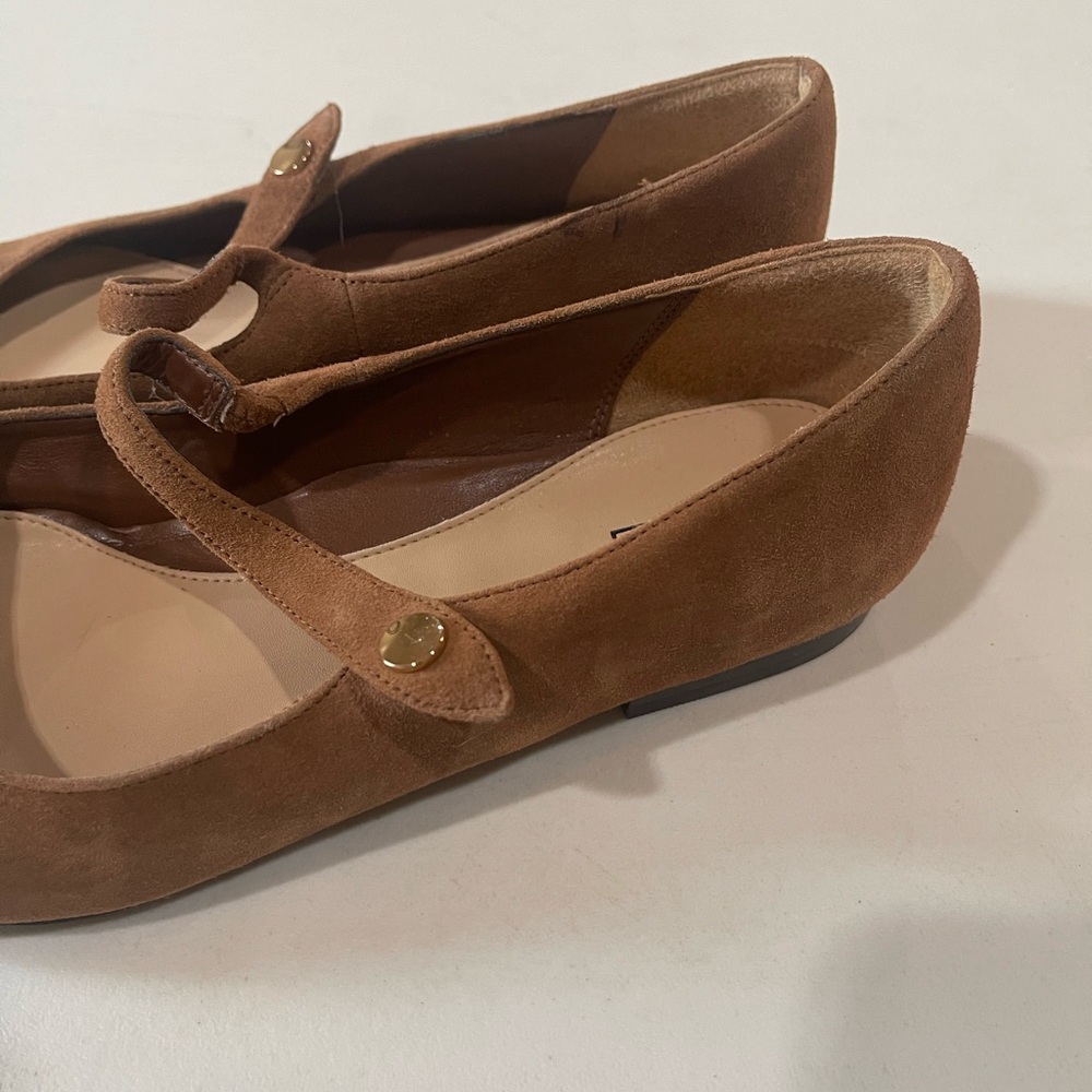 Chic Brown Suede Flats for Women - Picture 4 of 10